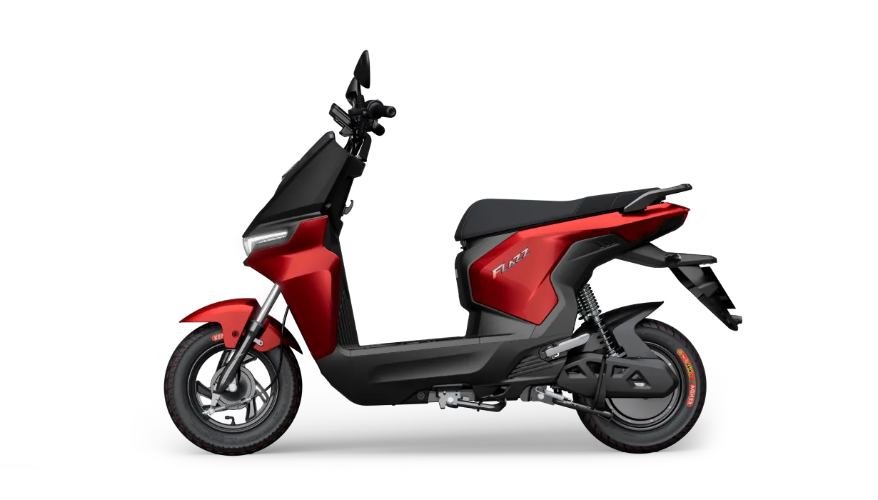 Thiết kế xe máy điện VinFast Flazz màu vàng