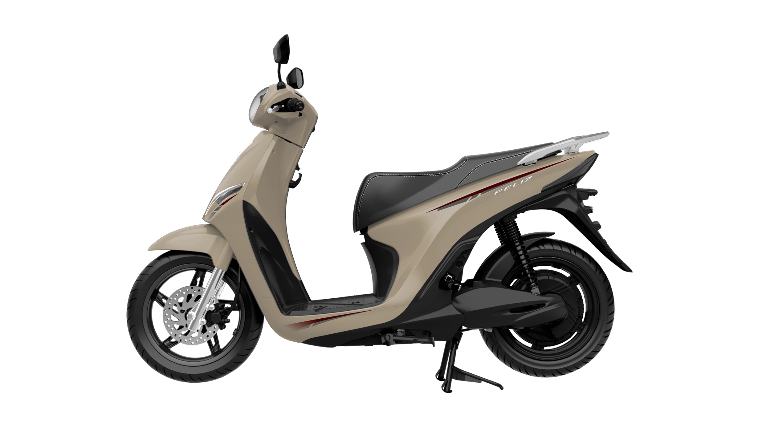 Xe máy điện VinFast FELIZ 2025 màu cát vàng