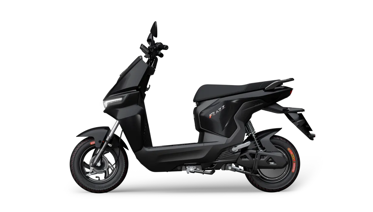 Thiết kế xe máy điện VinFast Flazz màu đỏ