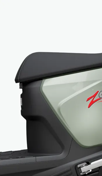 Thiết kế cốp xe máy điện VinFast ZGoo rộng tới 22 lít