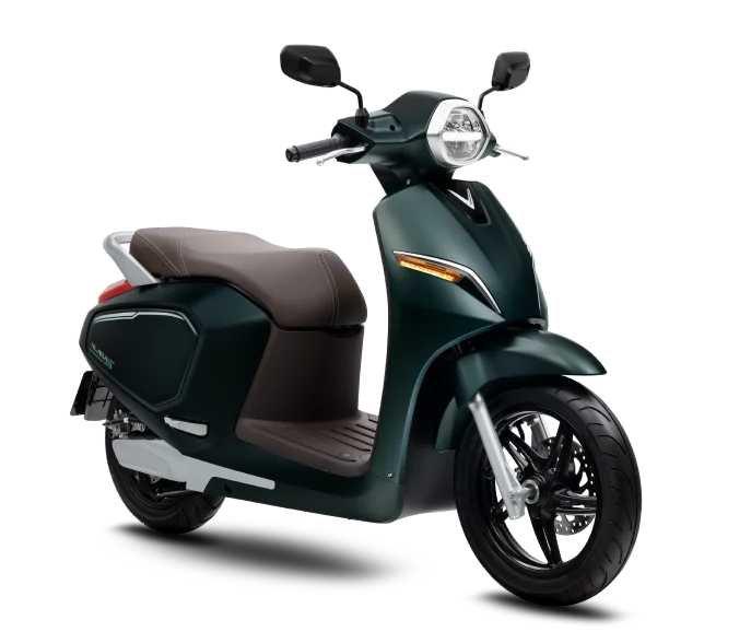 Xe máy điện VinFast Klara S2 màu xanh lá cây