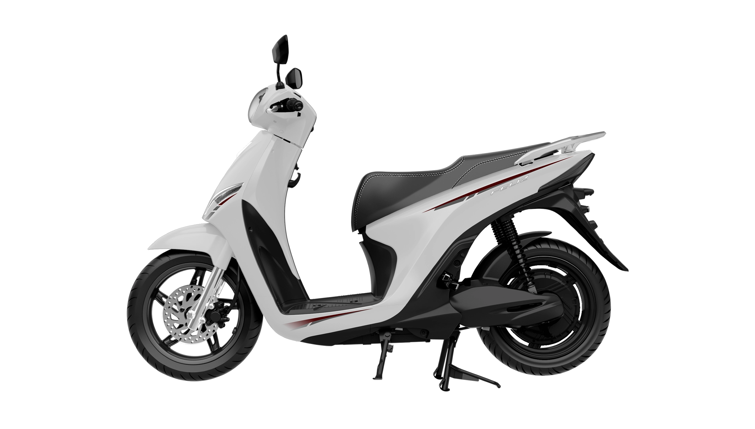 Xe máy điện VinFast FELIZ 2025 màu trắng