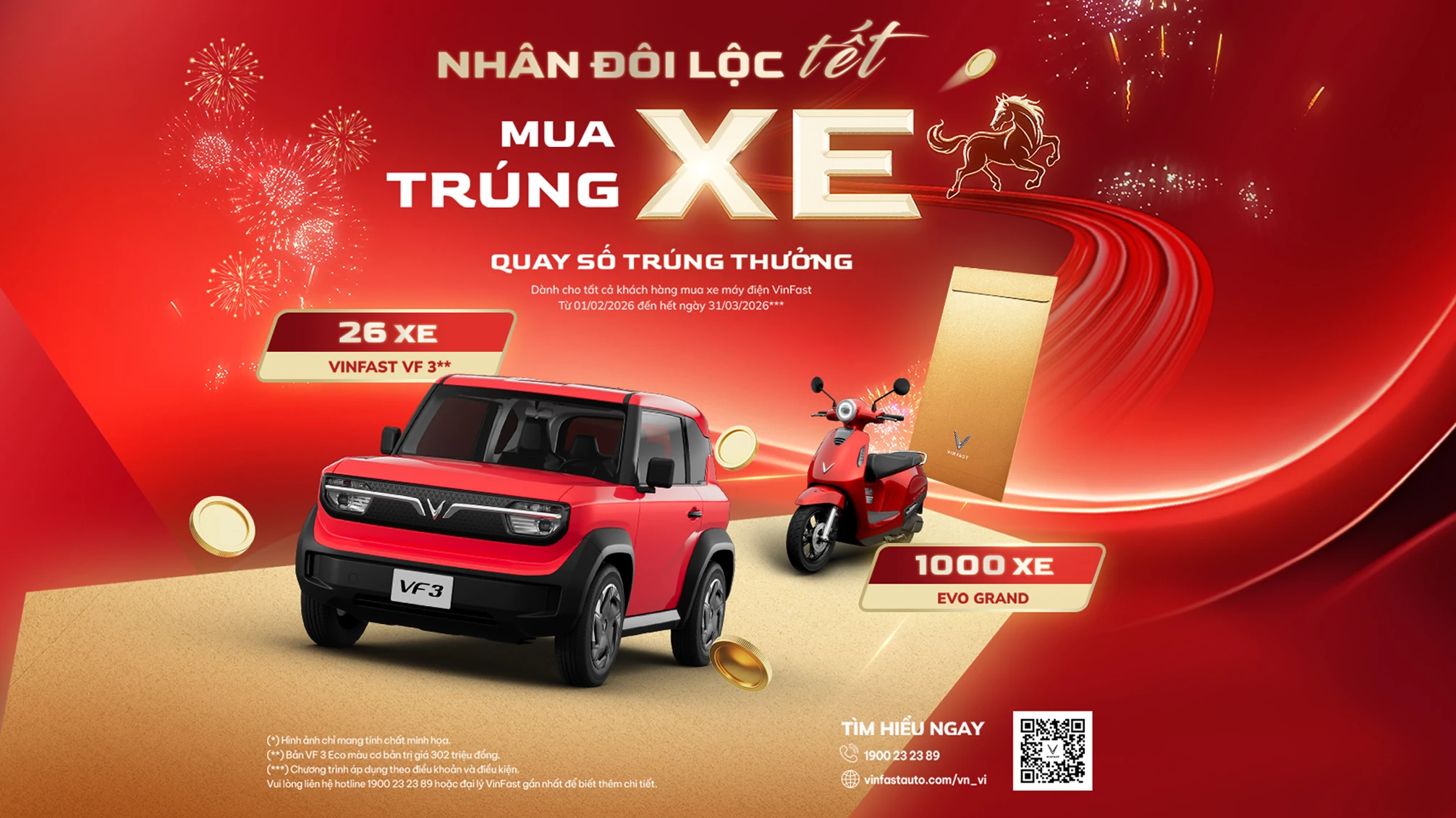 Nhân Đôi Lộc Tết - Mua Xe Trúng Xe