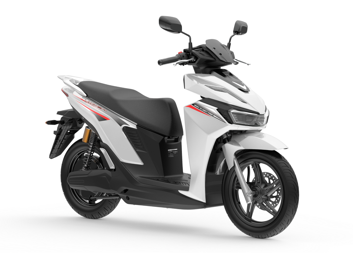 Xe m&aacute;y điện VinFast VIPER m&agrave;u trắng ngọc trai