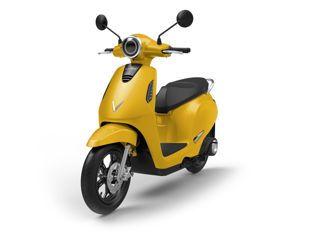 Xe máy điện VinFast Evo200 màu vàng