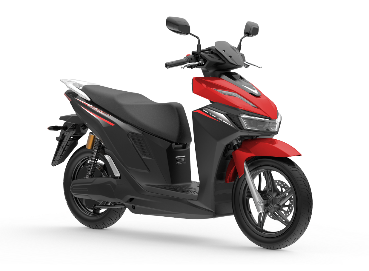Xe m&aacute;y điện VinFast VIPER m&agrave;u đỏ tươi