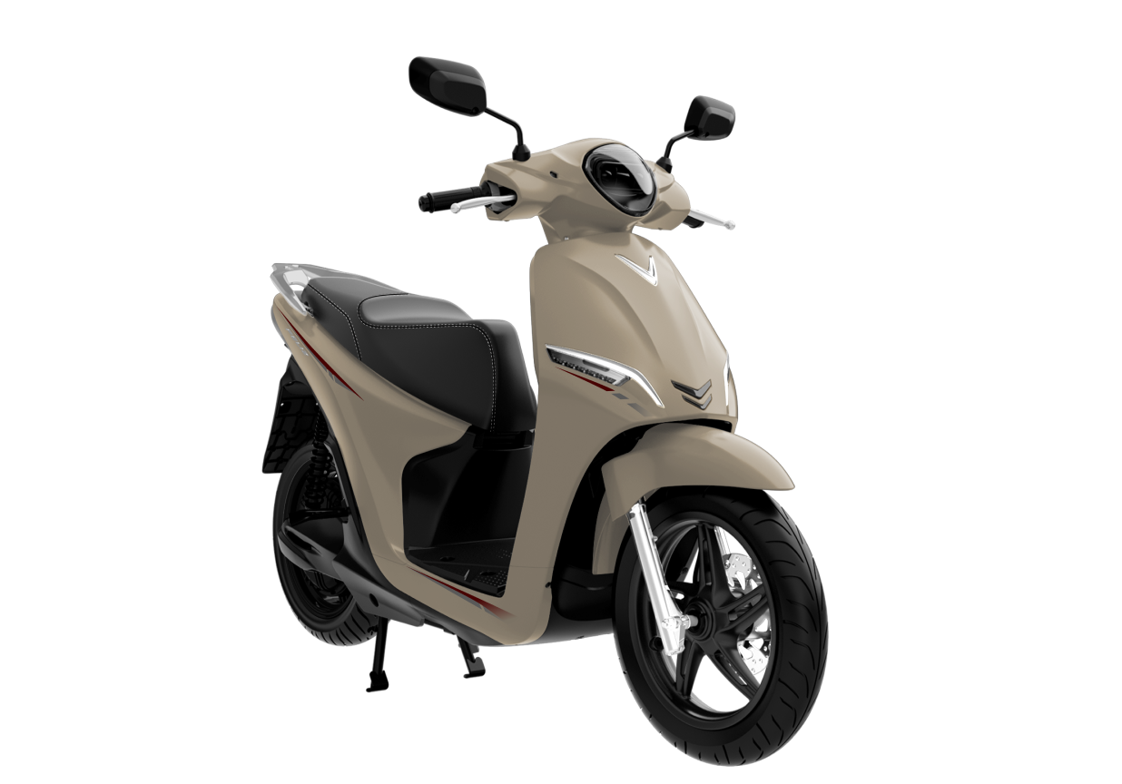 Xe m&aacute;y điện VinFast Feliz 2025 m&agrave;u v&agrave;ng c&aacute;t