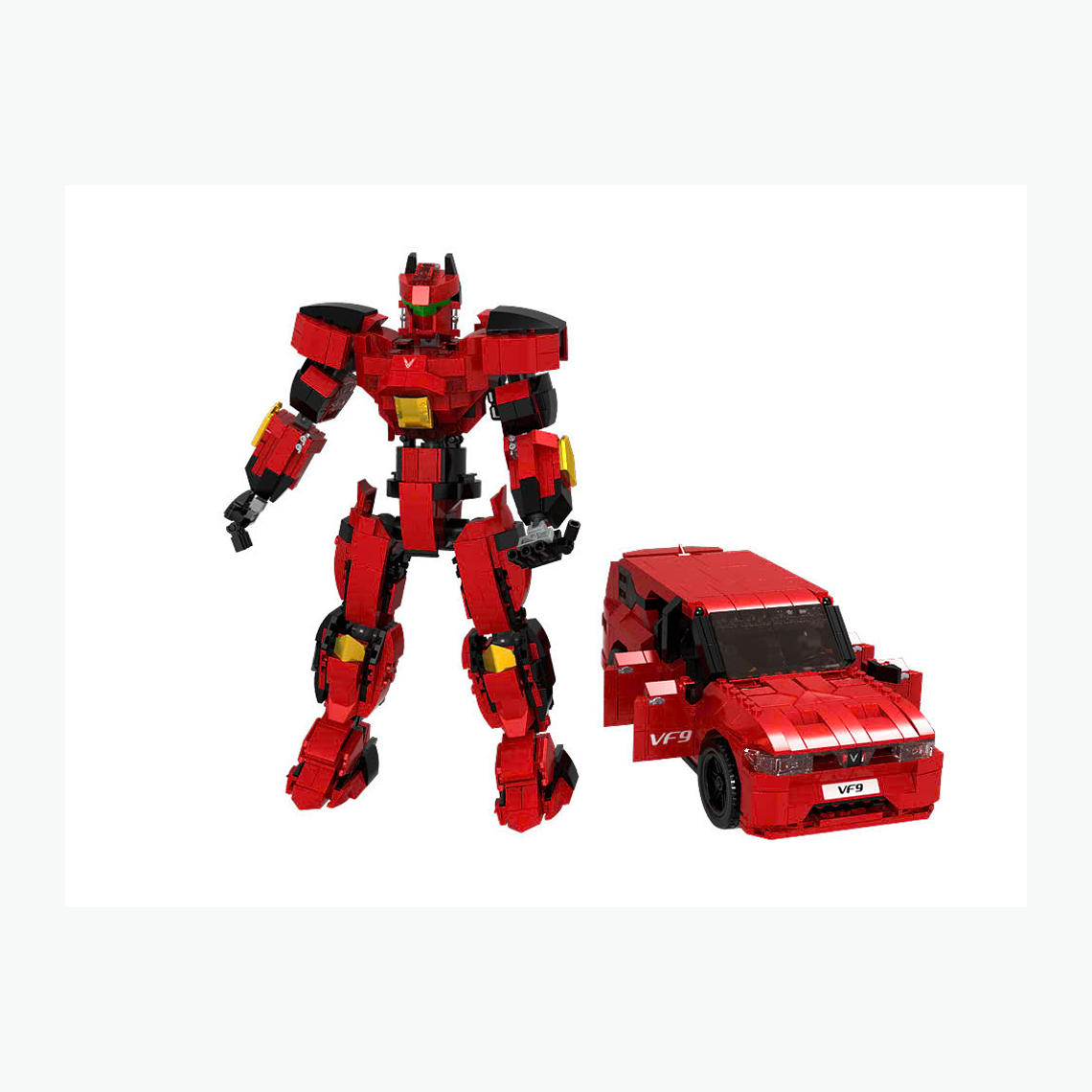 Bộ xếp h&igrave;nh &ocirc; t&ocirc; VinFast VF 9, Transformer, large