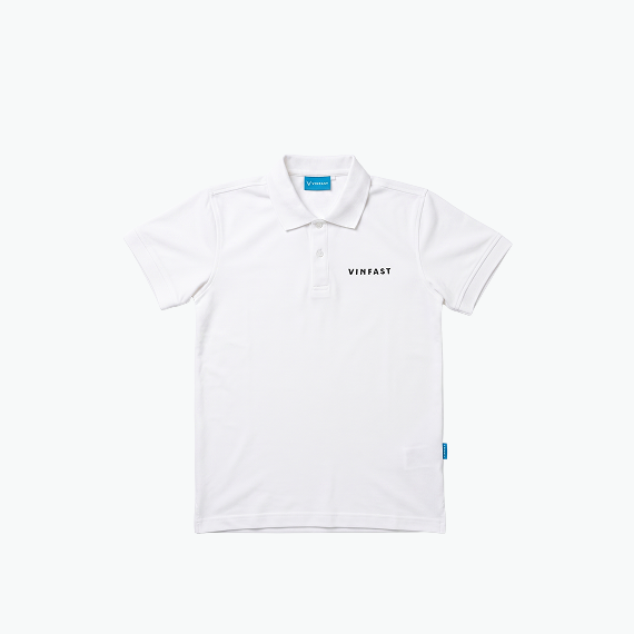 &Aacute;o Polo VinFast M&agrave;u Trắng, , large